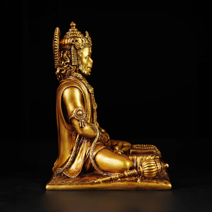 Meditating Lord Hanuman Idol
