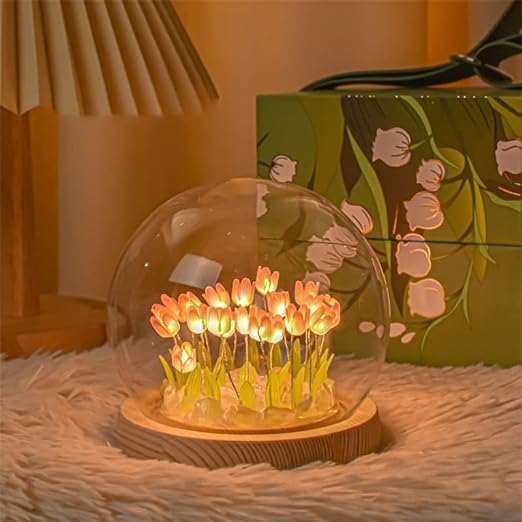 Handcrafted DIY Tulip Night Lamp