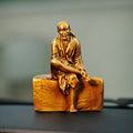 Sai Baba Idol For Car Dashboard (2.5 x 2.5 x 4 inch)